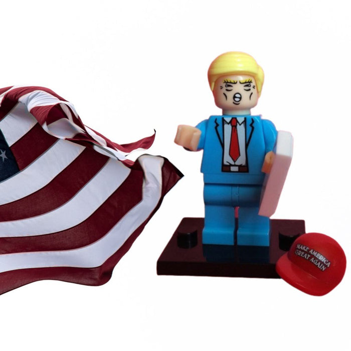 Limited Edition Trump Mini-Figure With MAGA Hat