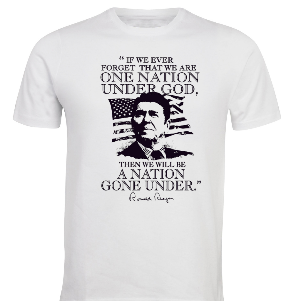 One Nation Under God Reagan Unisex T-Shirt