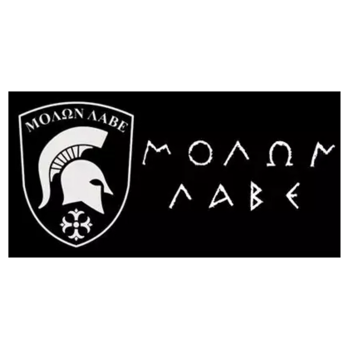 Molon Labe Spartan Warrior Bumper Sticker
