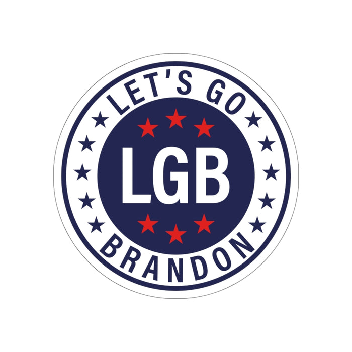Let's Go Brandon Coin Kiss-Cut Stickers (4 sizes)