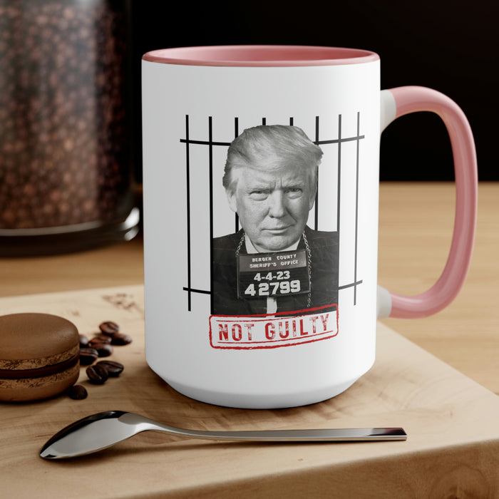 Donald Trump "Not Guilty" Mug (3 Colors, 2 Sizes)