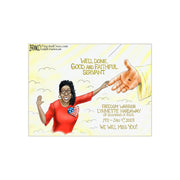 A.F. Branco Cartoon "Diamond In The Sky" Ceramic Photo Tile - PatriotDepot.com