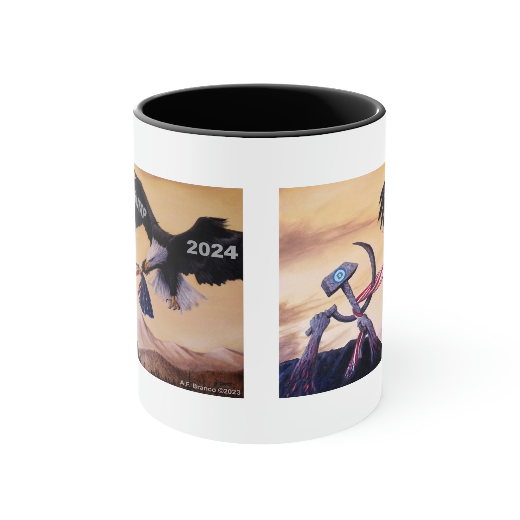 A.F. Branco "Freedom's Battle 2024" Mug (2 Colors) - PatriotDepot.com