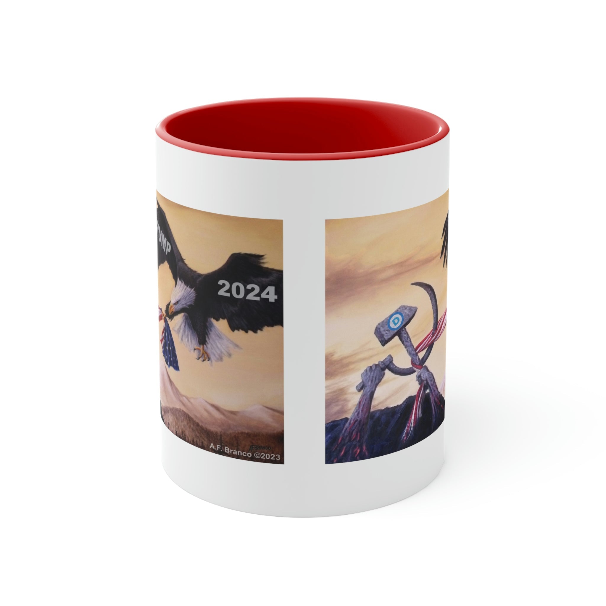A.F. Branco "Freedom's Battle 2024" Mug (2 Colors) - PatriotDepot.com