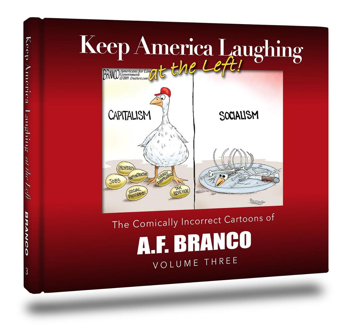 A.F. Branco: Keep America Laughing Book - PatriotDepot.com