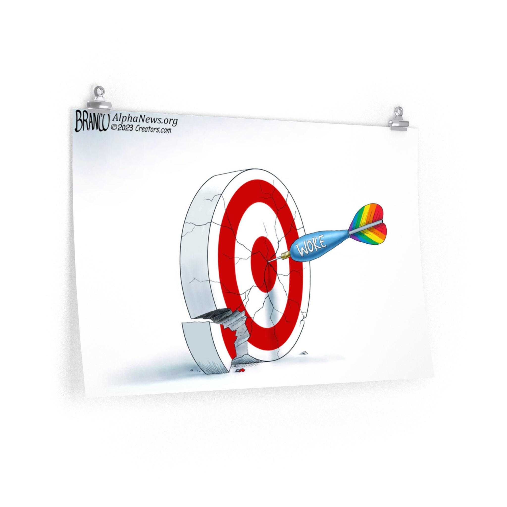 A.F. Branco "On Target" Premium Matte Poster (2 Sizes) - PatriotDepot.com