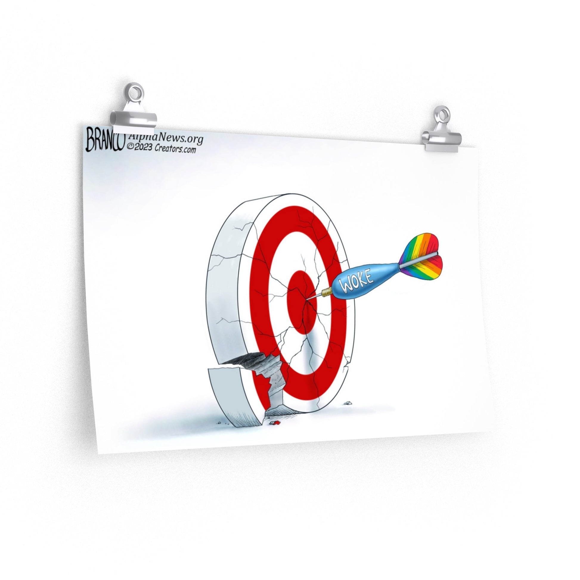 A.F. Branco "On Target" Premium Matte Poster (2 Sizes) - PatriotDepot.com