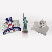 Always In Our Memory 9 - 11 Remembrance Lapel Pin - PatriotDepot.com