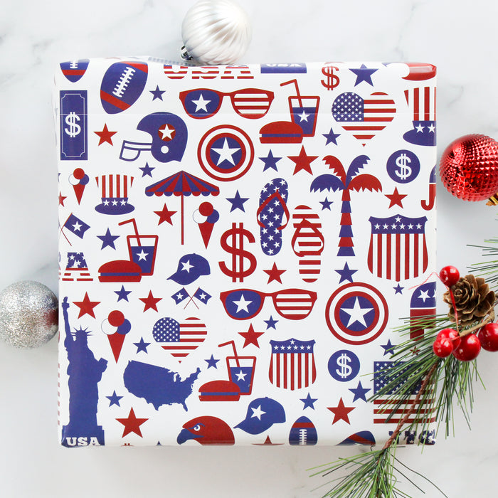 Wrapping Paper  (15-pk, 3 Designs)