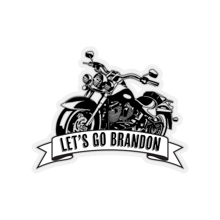Let's Go Brandon, Motorcycle (B2) Kiss-Cut Stickers (4 sizes)