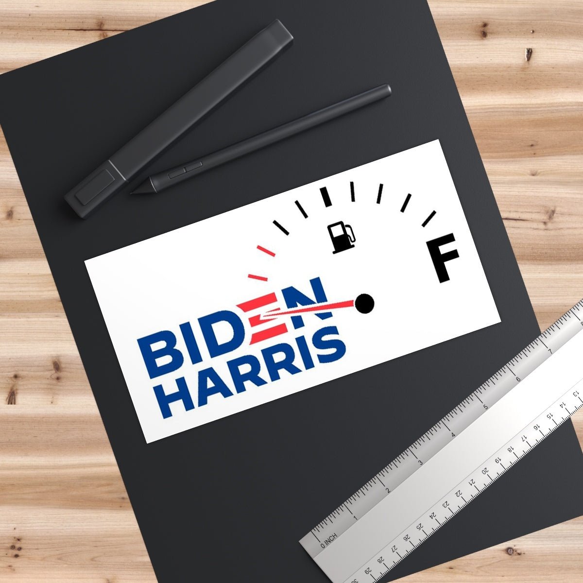 Biden/Harris Empty Tank Bumper Sticker - PatriotDepot.com