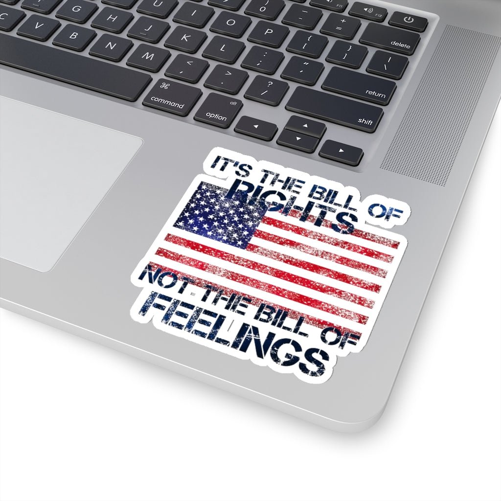 Bill Of Rights, Kiss - Cut Stickers (4 sizes) - PatriotDepot.com