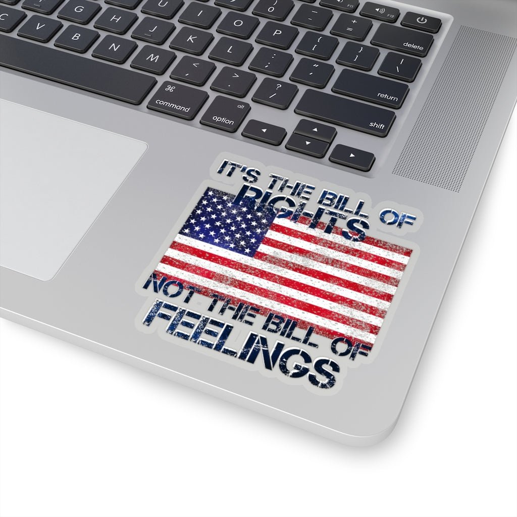 Bill Of Rights, Kiss - Cut Stickers (4 sizes) - PatriotDepot.com