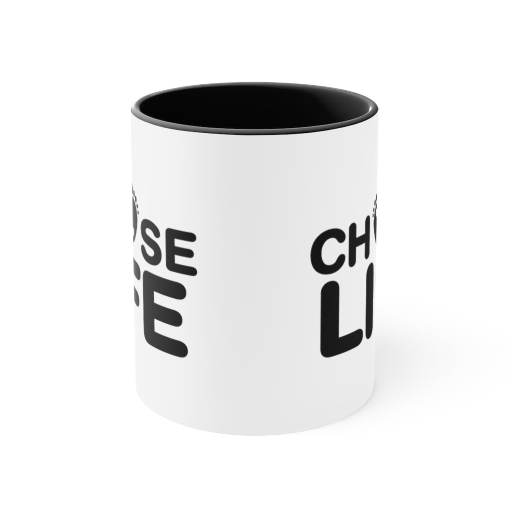 Choose Life Mug (2 sizes, 3 colors) - PatriotDepot.com