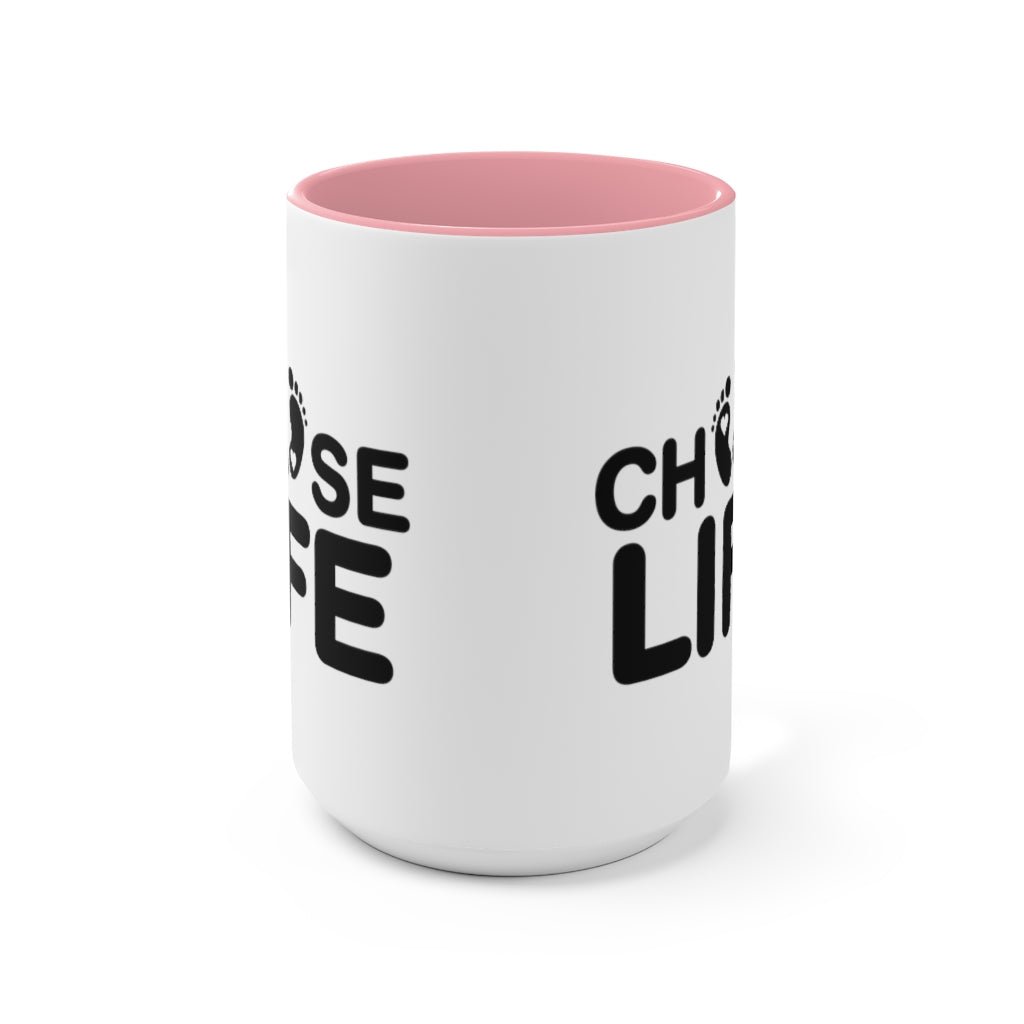 Choose Life Mug (2 sizes, 3 colors) - PatriotDepot.com