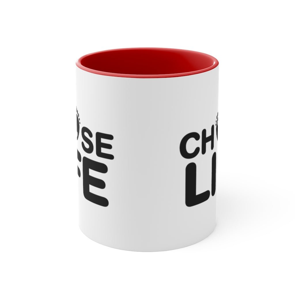 Choose Life Mug (2 sizes, 3 colors) - PatriotDepot.com