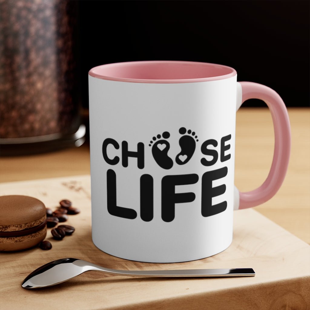 Choose Life Mug (2 sizes, 3 colors) - PatriotDepot.com