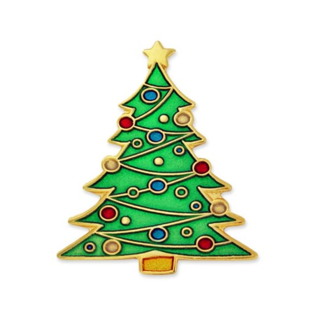Christmas Tree Lapel Pin - PatriotDepot.com
