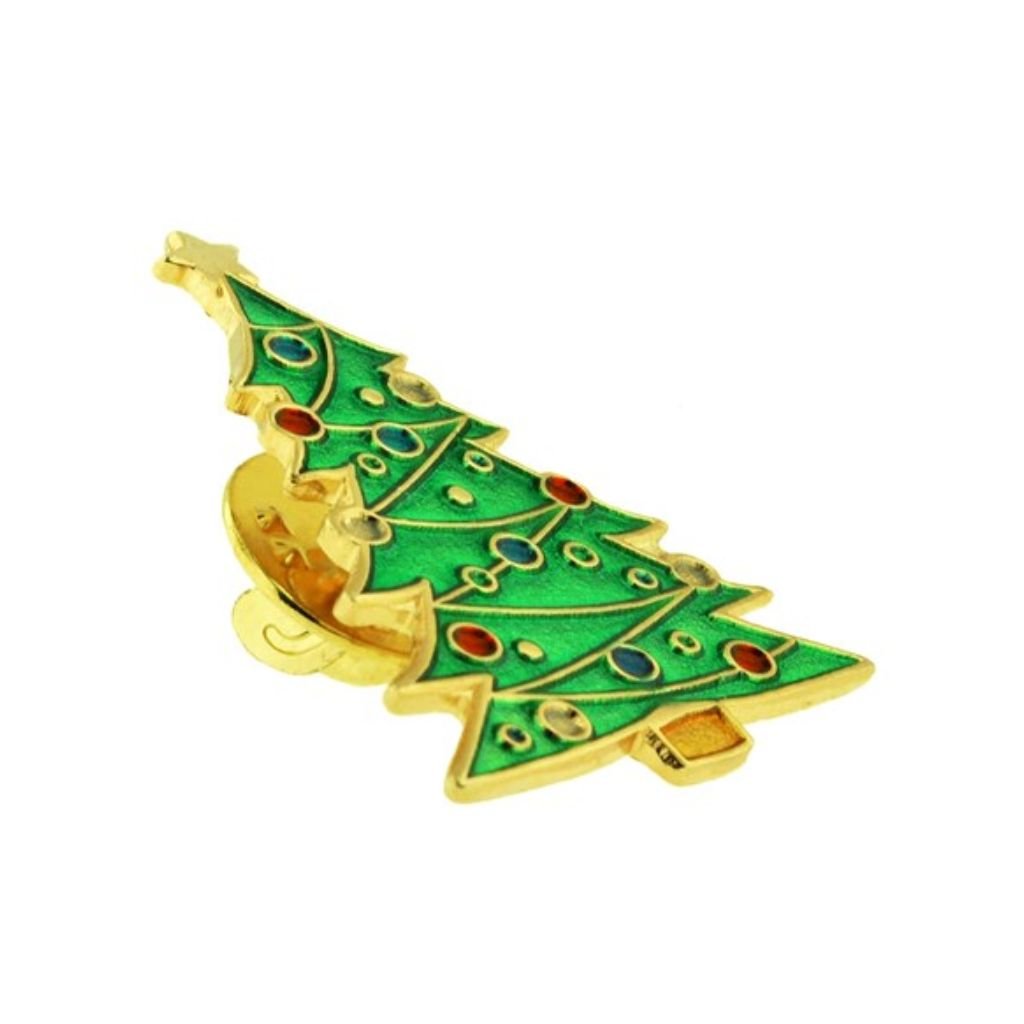 Christmas Tree Lapel Pin - PatriotDepot.com
