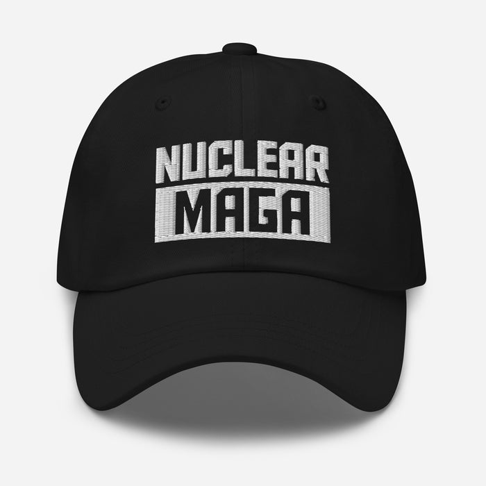 Nuclear MAGA Embroidered Hat