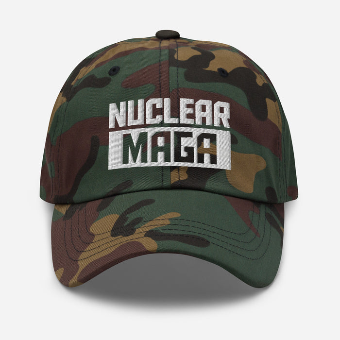 Nuclear MAGA Embroidered Hat