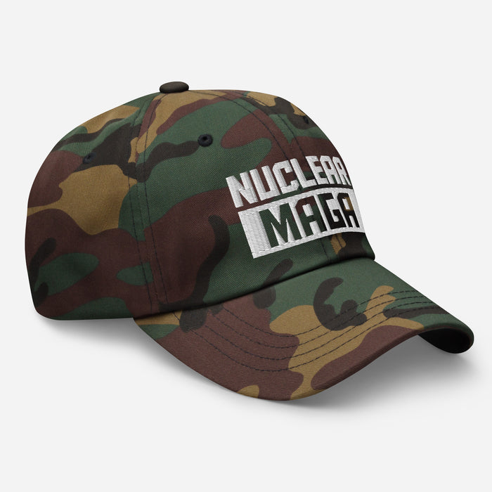 Nuclear MAGA Embroidered Hat