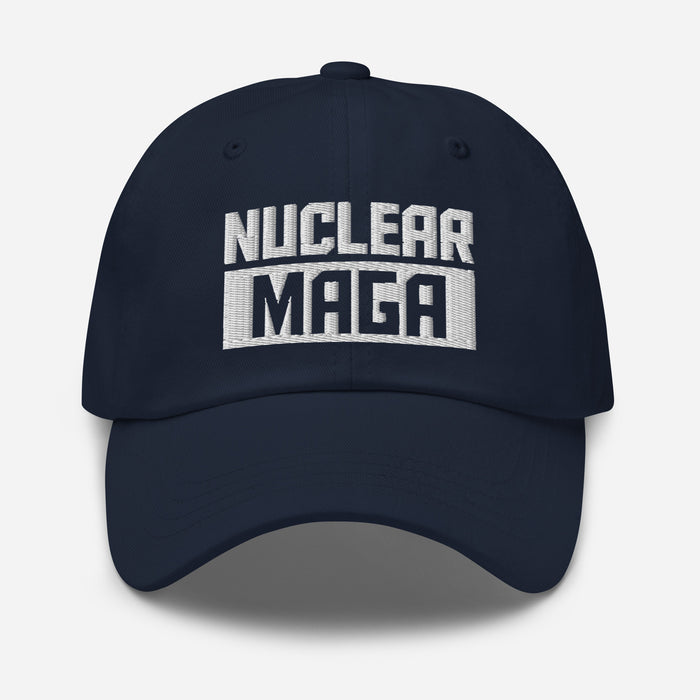 Nuclear MAGA Embroidered Hat