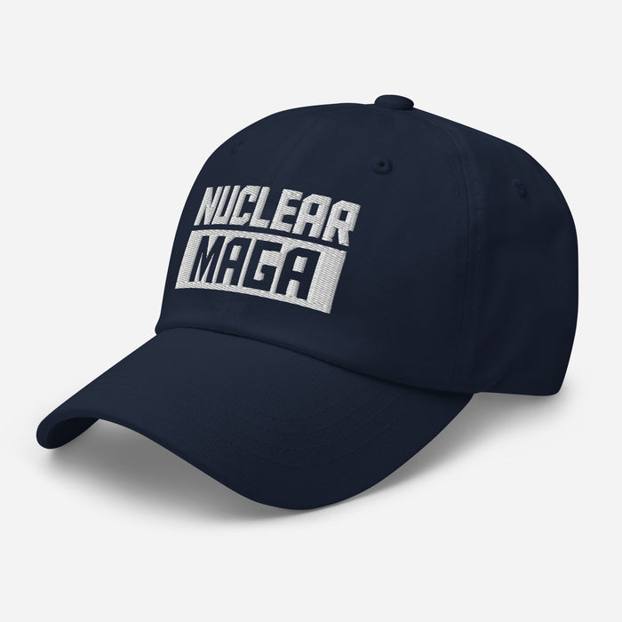 Nuclear MAGA Embroidered Hat