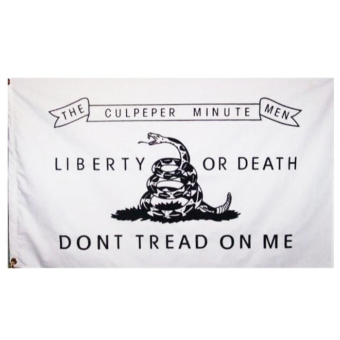 Culpeper Minutemen Liberty or Death Coiled Tactical 3'x5' 100D Rough Tex® Flag