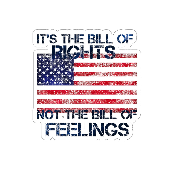 Bill Of Rights, Kiss-Cut Stickers (4 sizes)