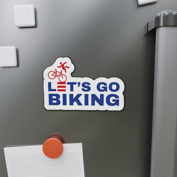 Let's Go Biking Magnet (3 sizes)