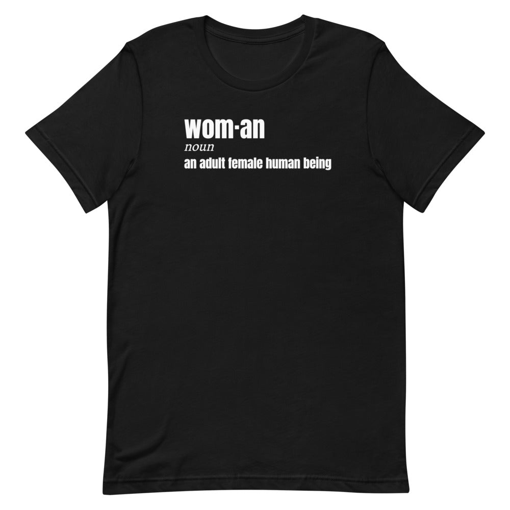 Definition of Woman Unisex t-shirt - PatriotDepot.com