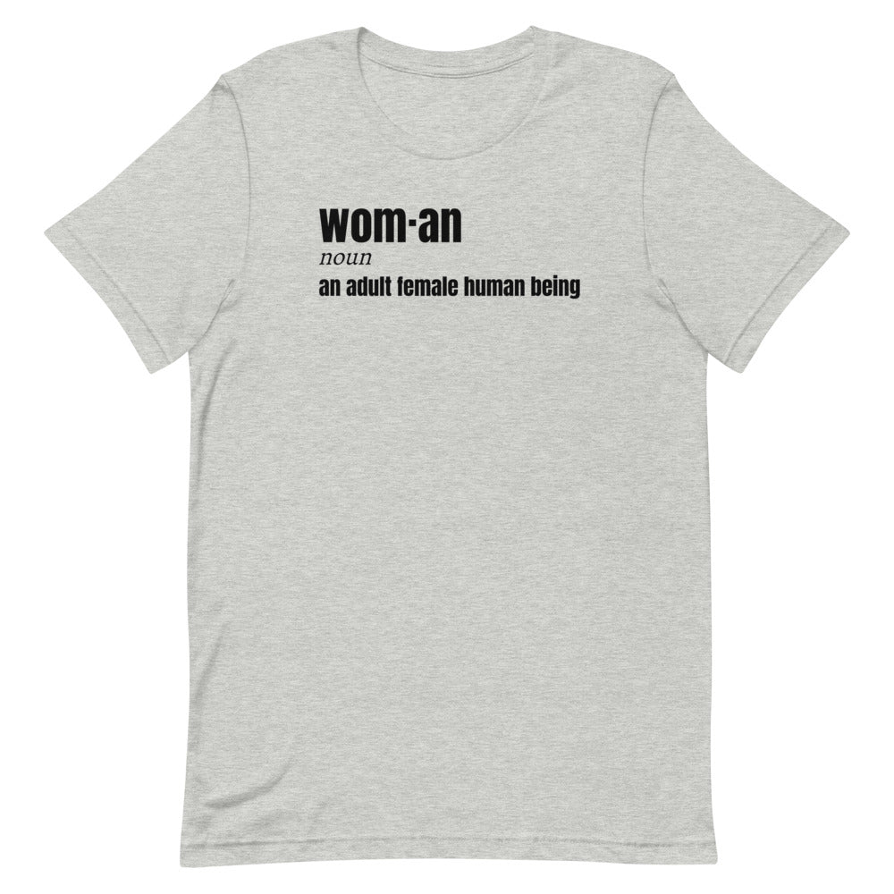 Definition of Woman Unisex t-shirt - PatriotDepot.com