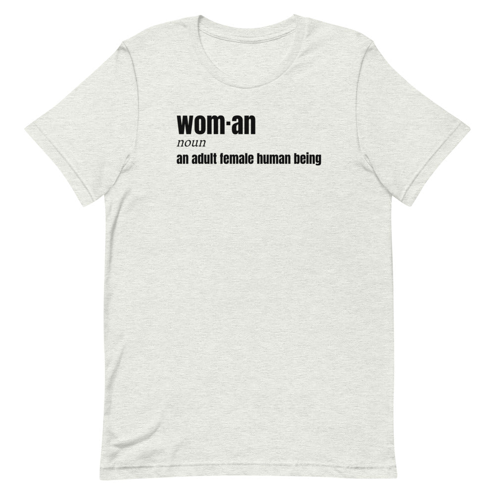 Definition of Woman Unisex t-shirt - PatriotDepot.com