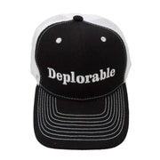 Deplorable Custom Embroidered Trucker Style Hat - PatriotDepot.com
