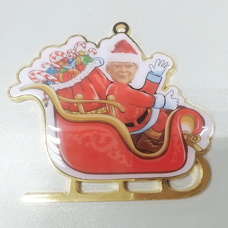 Donald Trump Christmas Ornament - PatriotDepot.com
