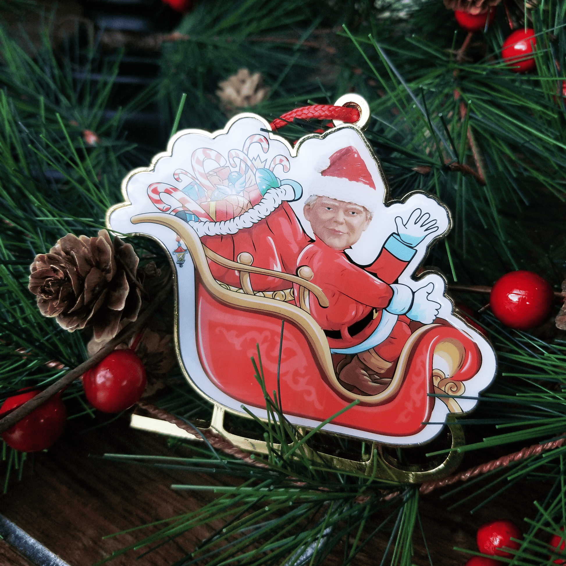 Donald Trump Christmas Ornament - PatriotDepot.com