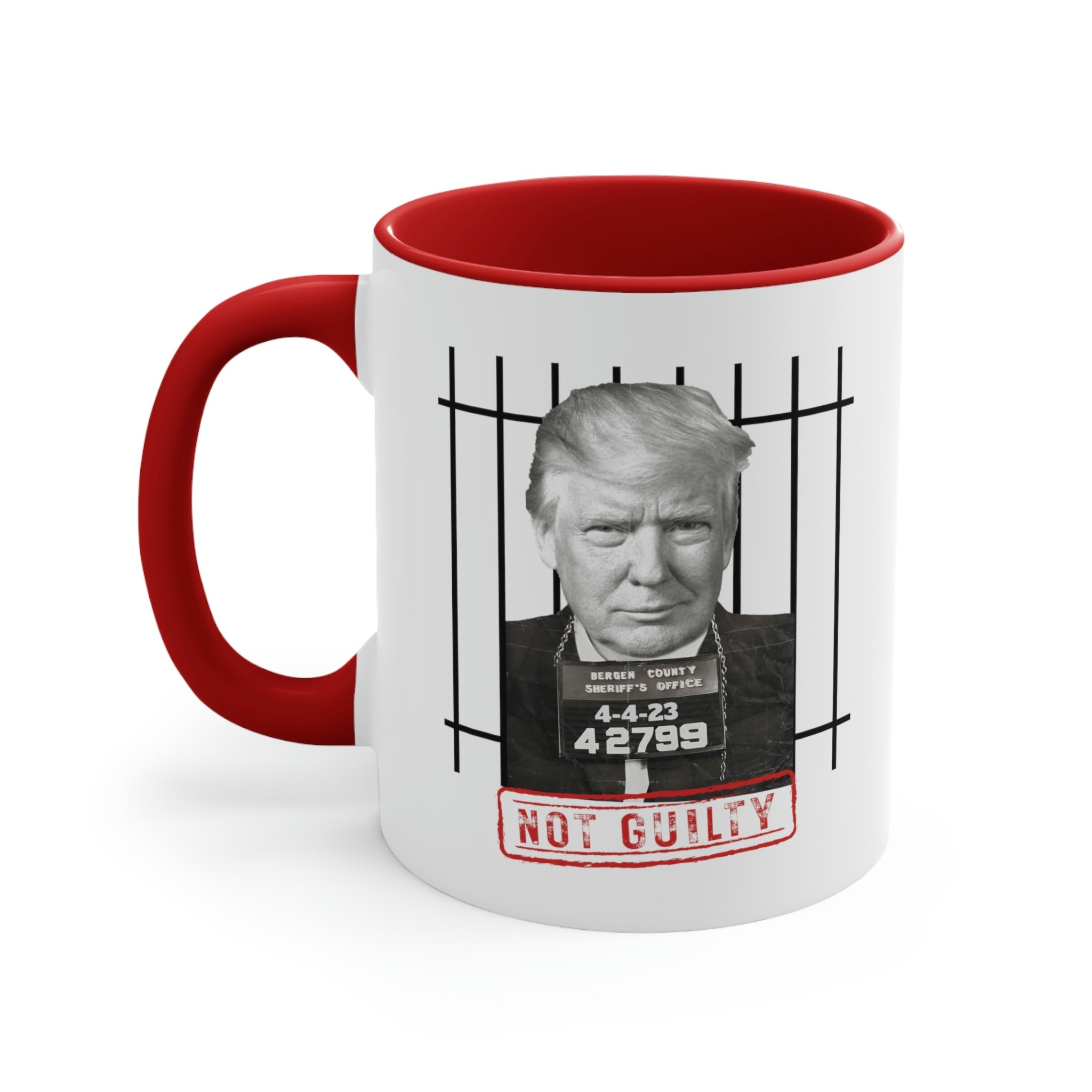Donald Trump "Not Guilty" Mug (3 Colors, 2 Sizes) - PatriotDepot.com