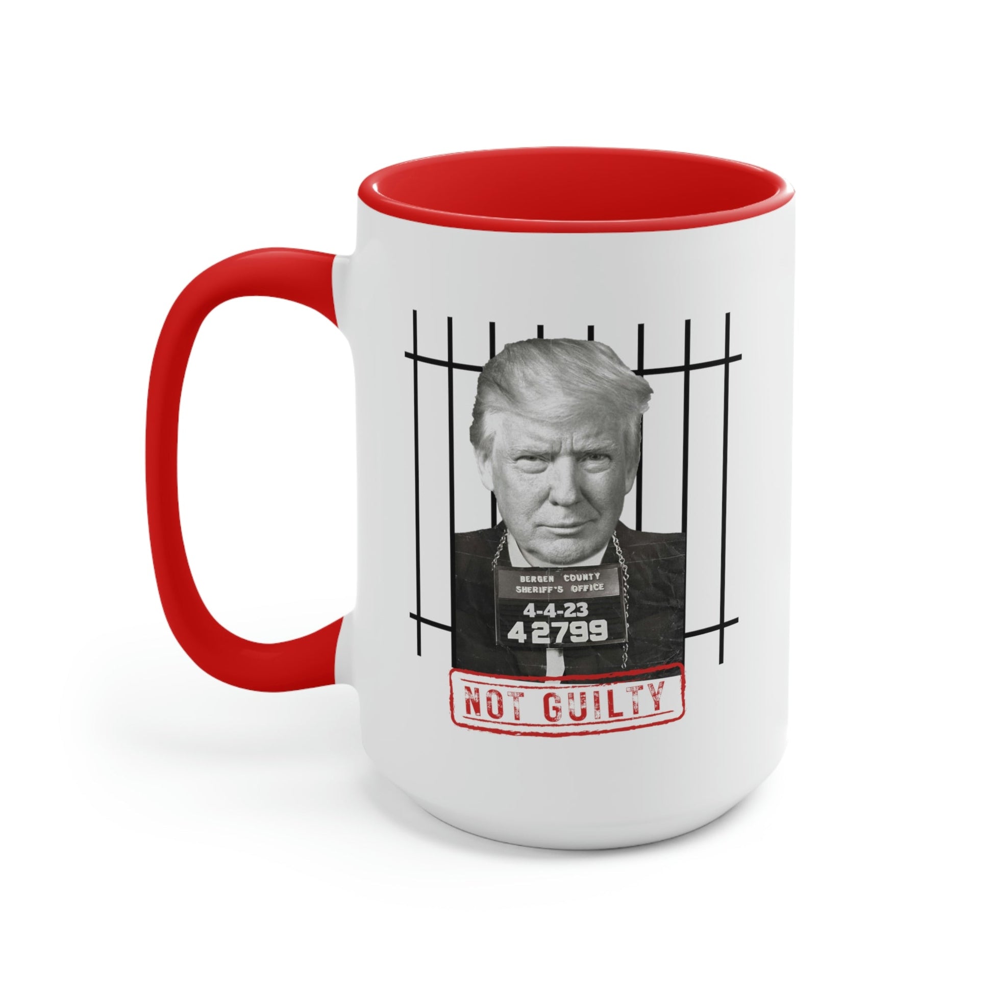 Donald Trump "Not Guilty" Mug (3 Colors, 2 Sizes) - PatriotDepot.com