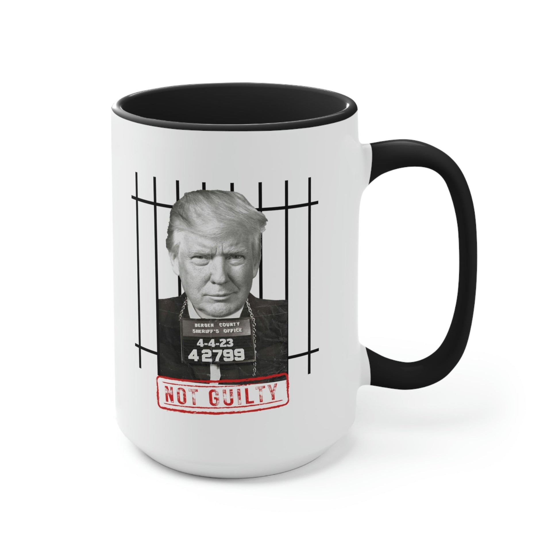 Donald Trump "Not Guilty" Mug (3 Colors, 2 Sizes) - PatriotDepot.com