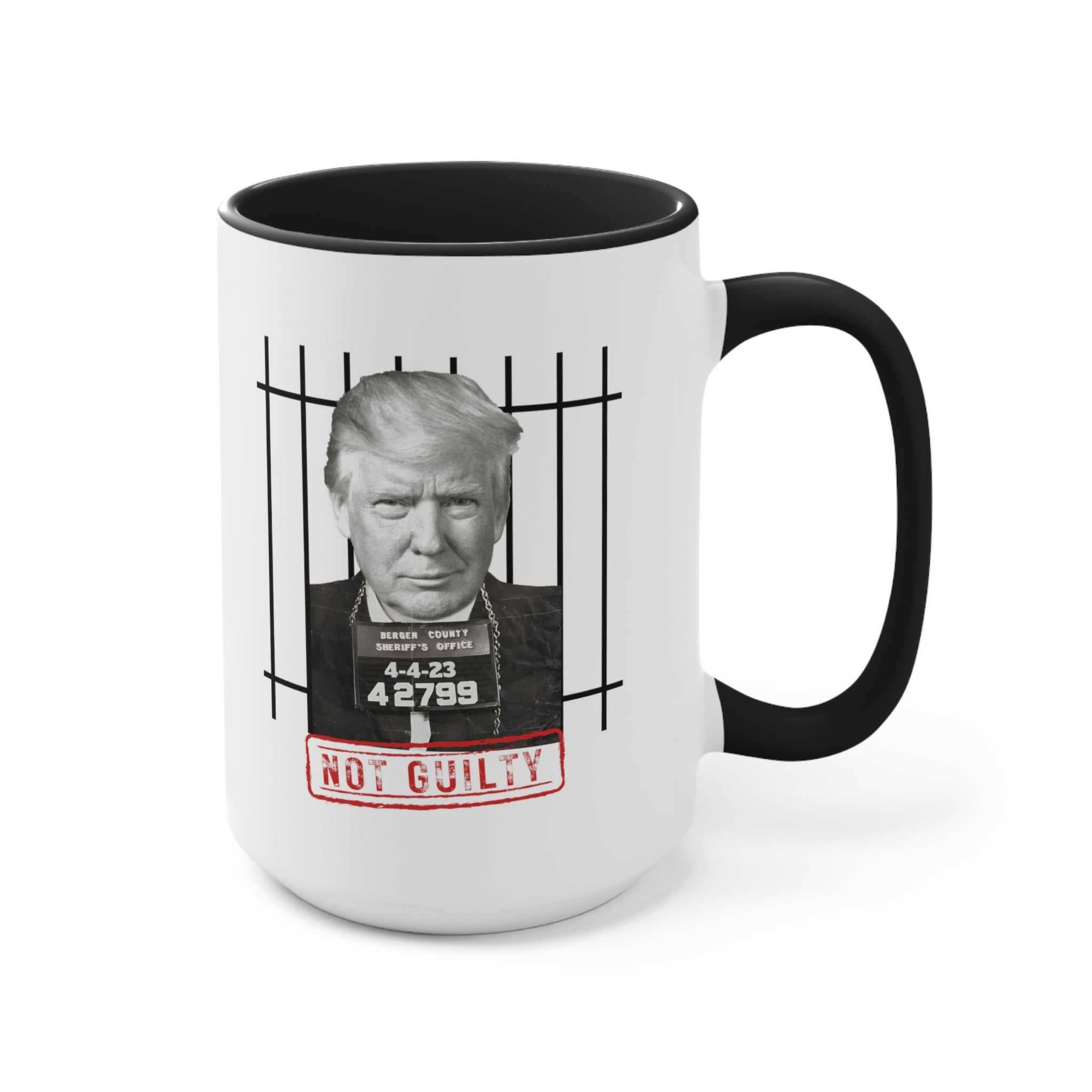 Donald Trump "Not Guilty" Mug (3 Colors, 2 Sizes) - PatriotDepot.com