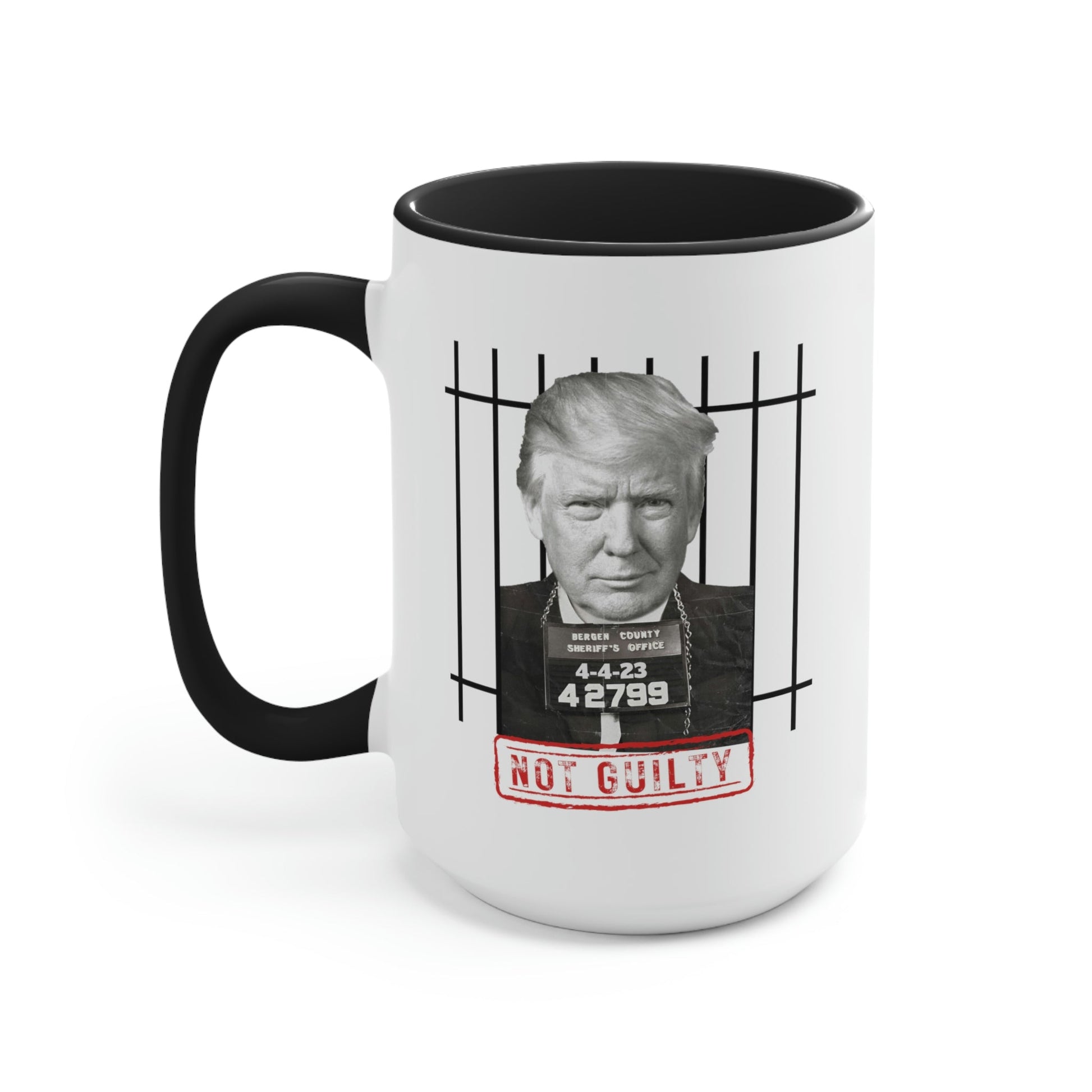 Donald Trump "Not Guilty" Mug (3 Colors, 2 Sizes) - PatriotDepot.com