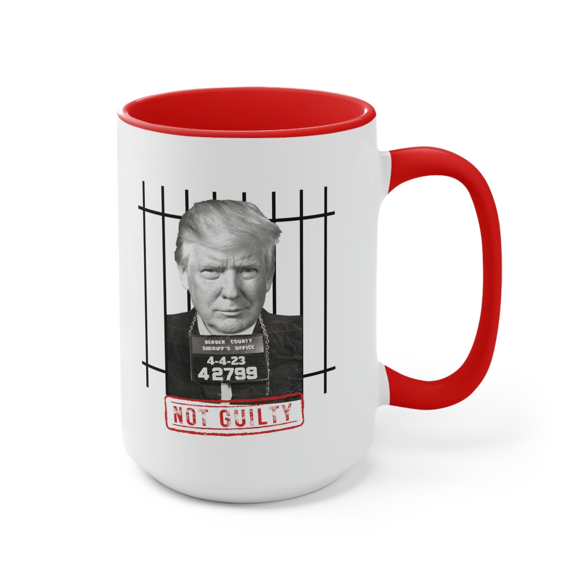 Donald Trump "Not Guilty" Mug (3 Colors, 2 Sizes) - PatriotDepot.com