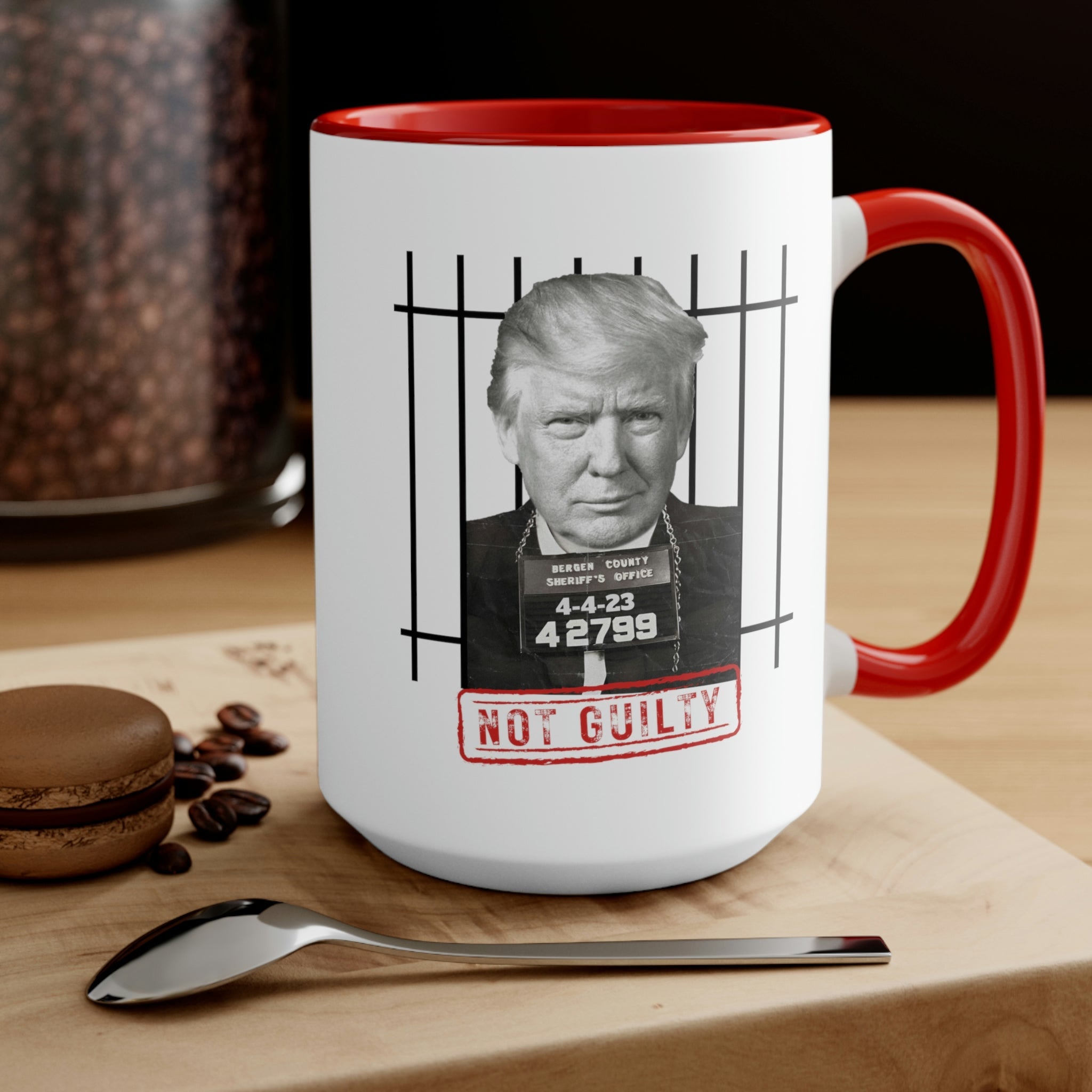 Donald Trump "Not Guilty" Mug (3 Colors, 2 Sizes) - PatriotDepot.com