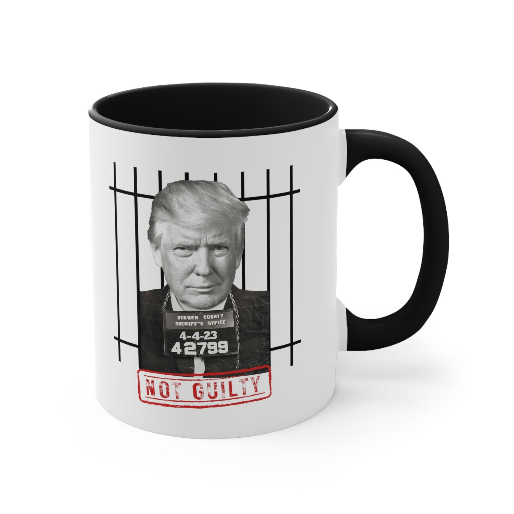Donald Trump "Not Guilty" Mug (3 Colors, 2 Sizes) - PatriotDepot.com