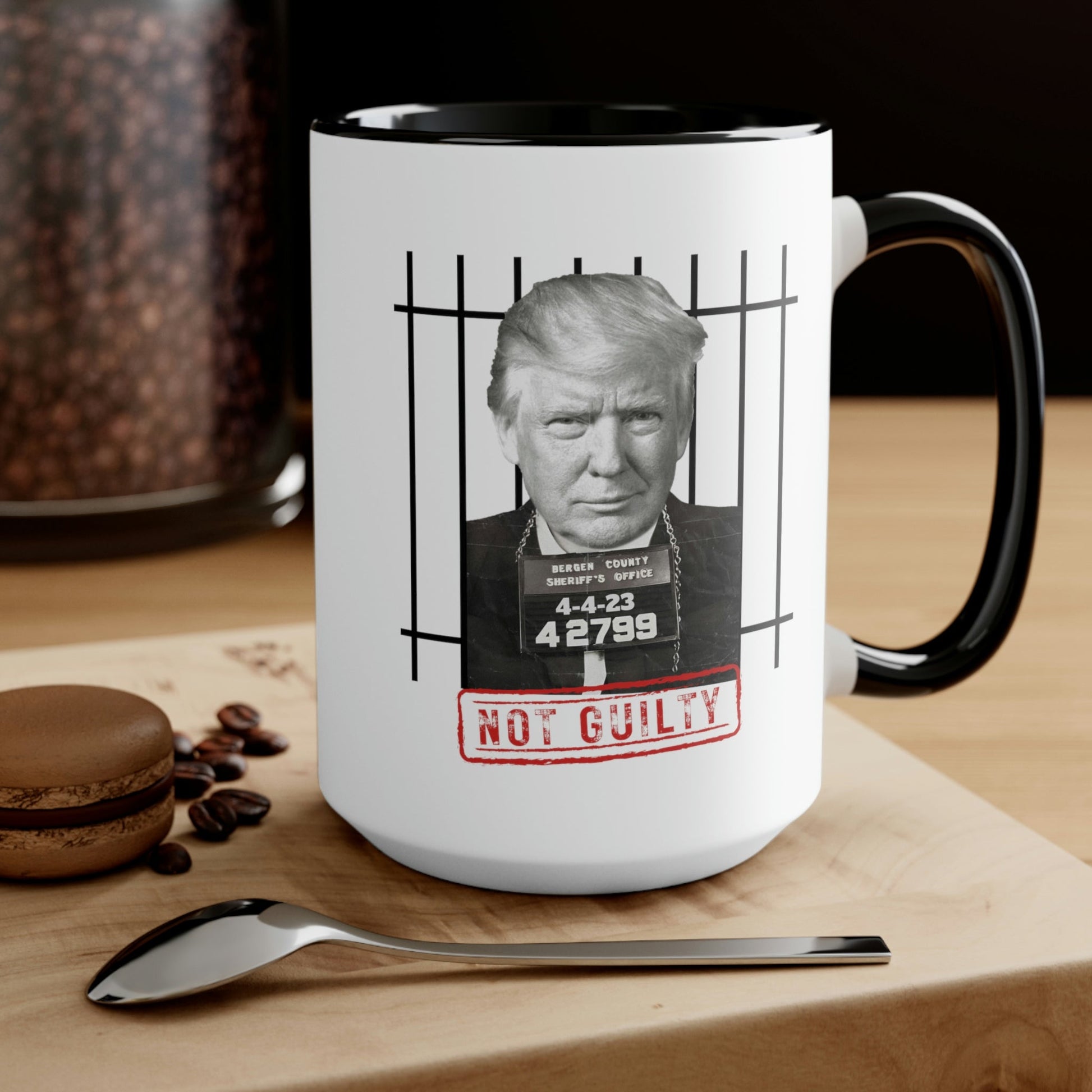 Donald Trump "Not Guilty" Mug (3 Colors, 2 Sizes) - PatriotDepot.com