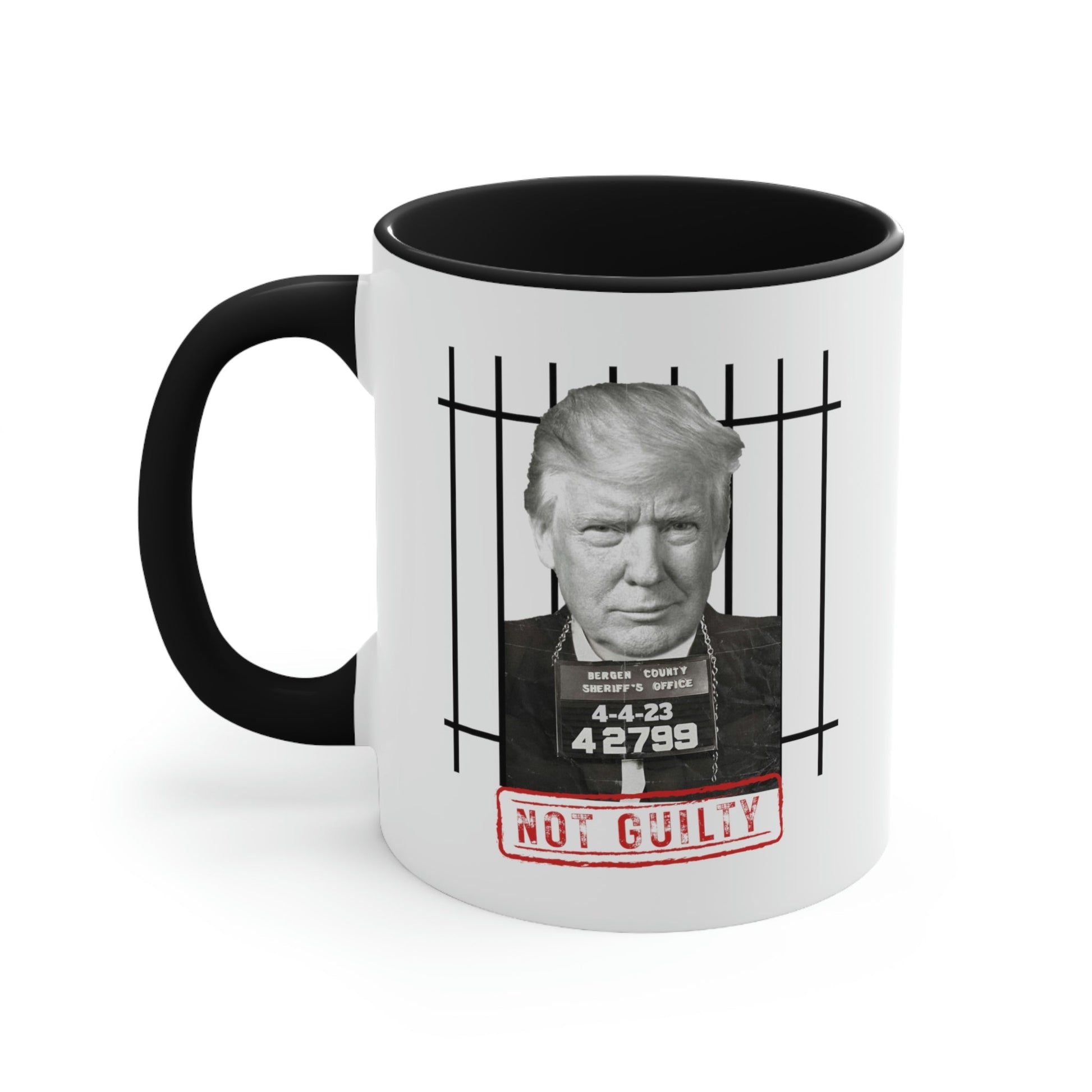 Donald Trump "Not Guilty" Mug (3 Colors, 2 Sizes) - PatriotDepot.com