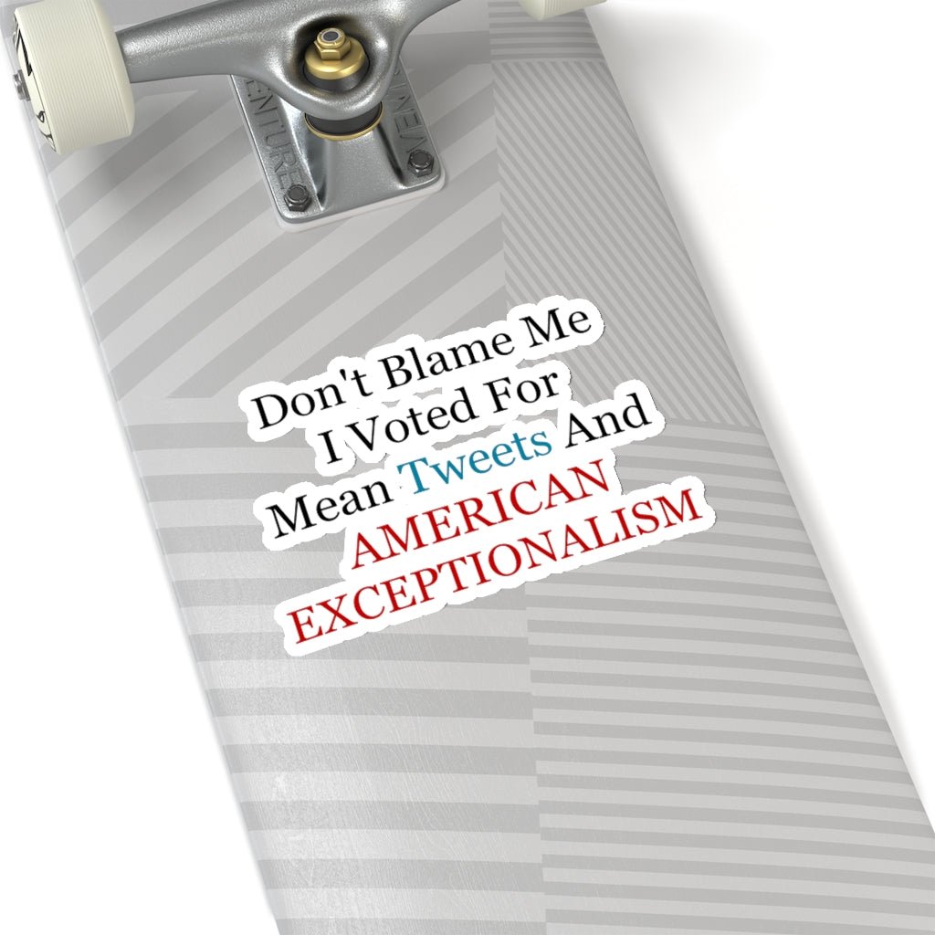 Don't Blame Me, Kiss - Cut Stickers (4 sizes) - PatriotDepot.com