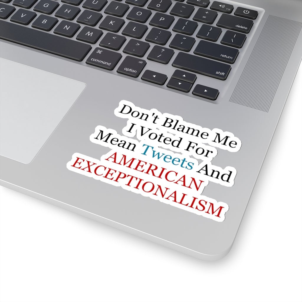 Don't Blame Me, Kiss - Cut Stickers (4 sizes) - PatriotDepot.com