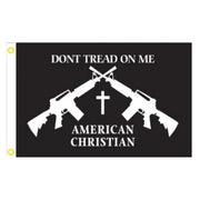 Don't Tread on Me American Christian 3'x5' Flag - PatriotDepot.com